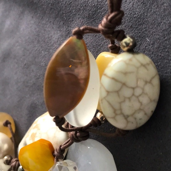 Silpada Mixed Stone Cluster Necklace - Picture 8 of 10